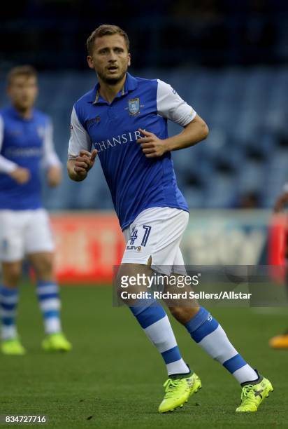 Almen Abdi of Sheffield Wednesday during the Sky Bet Championship match between Sheffield Wednesday and Sunderland at Hillsborough on August 16, 2017...
