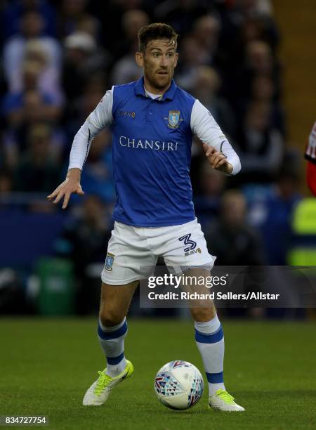 David Jones of Sheffield Wednesday on the ball during the Sky Bet Championship match between Sheffield Wednesday and Sunderland at Hillsborough on...