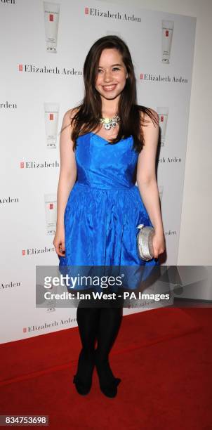 Anna Popplewel at the Elizabeth Arden Eight Hour Party at 24 in central London.
