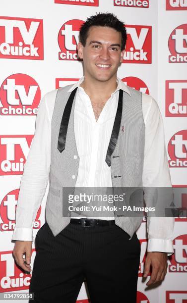 Kevin Sacre arrives for the TV Quick and TV Choice awards 2008, at The Dorchester, Park Lane, London.