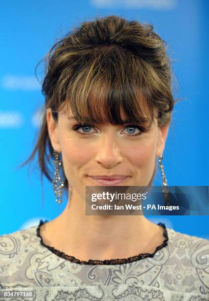 Amanda Peet at a press conference for new film What Doesn't Kill You, at the Sutton Hotel during the Toronto Film Festival.