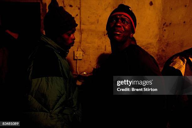 The Alexandra township Crime Prevention Forum member's patrol confront a man and his girlfriend who they believe have illegally occupied a house...