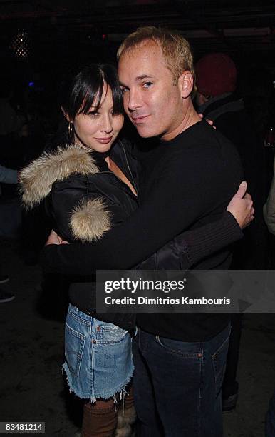 Shannen Doherty and David Pinsky