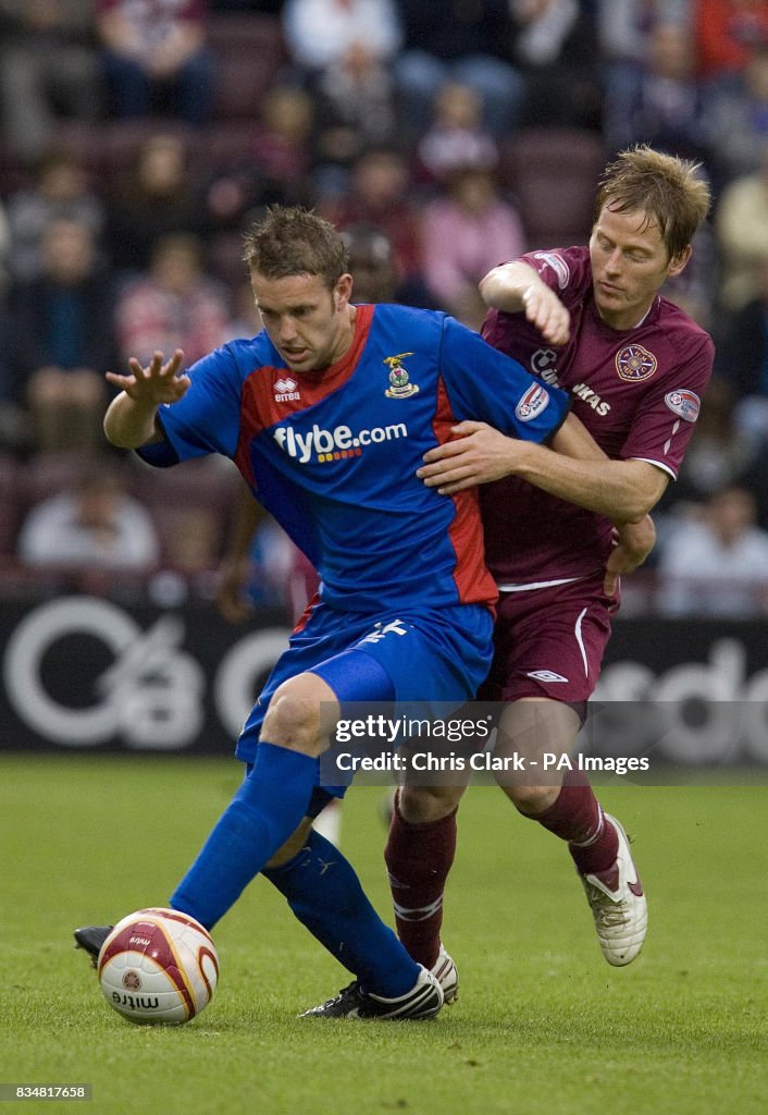 Soccer - Clydesdale Bank Scottish Premier - Heart of Midlothian v Inverness Caledonian Thistle - Tyncastle Stadium