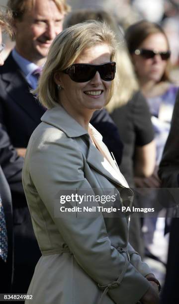 Countess of Wessex in the parade ring during the Sony Ascot Festival Day at Ascot Racecourse.