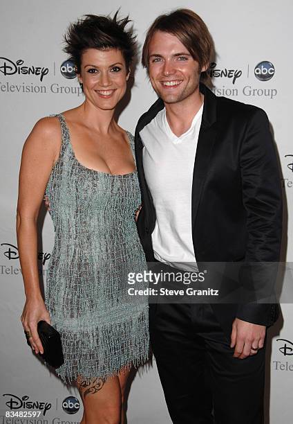 Zoe McLellan and Seth Gabel arrives at the Disney and ABC's "TCA - All Star Party" on July 17, 2008 at the Beverly Hilton Hotel in Beverly Hills,...