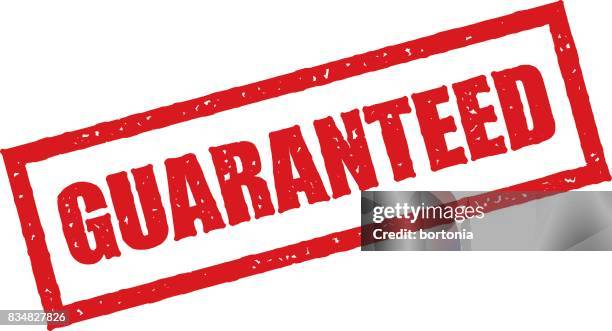 ilustrações de stock, clip art, desenhos animados e ícones de red rubber stamp icon on transparent background - confiabilidade