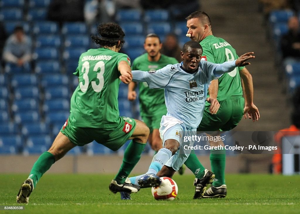 Soccer - UEFA Cup - First Round - Second Leg - Manchester City v Omonia Nicosia - City of Manchester Stadium