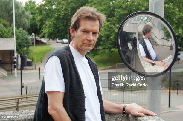 Author Graham Swift poses for a photo on July 13, 2007 in Wandsworth, London, England.