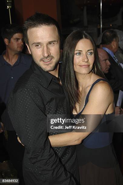 David Arquette and Courteney Cox-Arquette