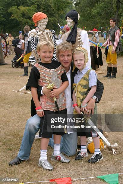 Michael McKell and his sons