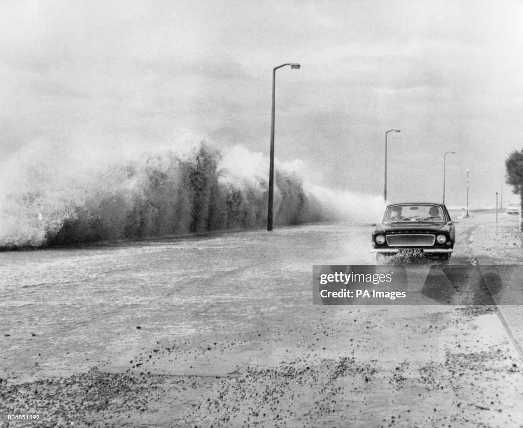 Weather - Sea Storms - Folkestone - 1967