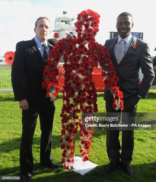 David Hart , former Lance Corporal with the Rifle Volunteers who was injured in Afghanistan 2004, and Royal Marine Ben McBean, who was also injured...