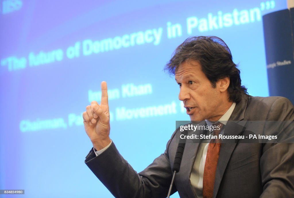 Imran Khan Speaks At The International Institute For Strategic News imran-khan-speaks-at-the-international-institute-for-strategic-news
