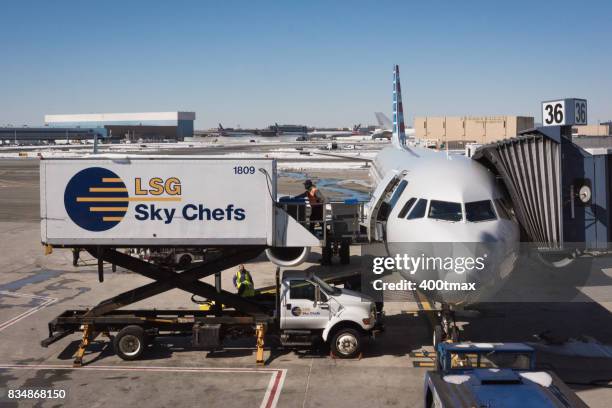 jfk airport - airline food stock pictures, royalty-free photos & images