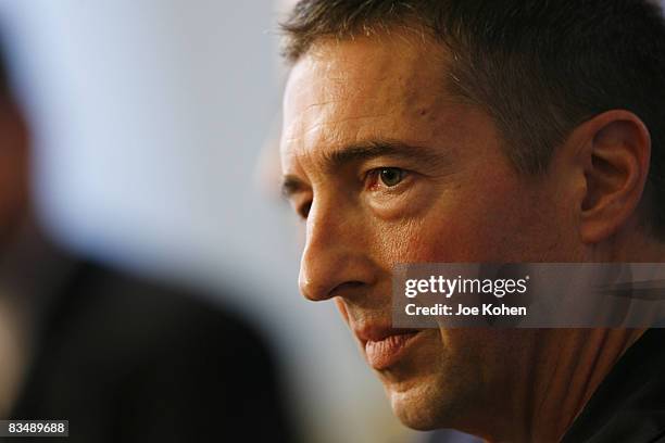 Political Commentator Ron Reagan, Jr. Speaks during CNN's Media Conference For The Election of the President 2008 at the Time Warner Center on...
