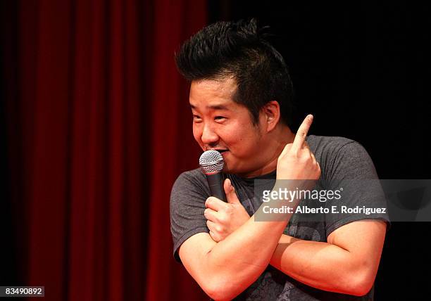 Comedian Bobby Lee performs at "Loose Change" , a fundraiser for Barack Obama and Joe Biden Held at the Comedy Store on the Sunset Strip on October...