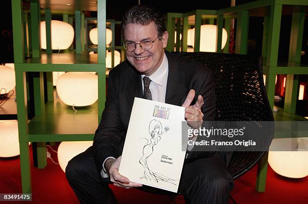 Writer Marco Pagot attends the Alice Nella Citta Awards during the 3rd Rome International Film Festival held at the Auditorium Parco della Musica on...
