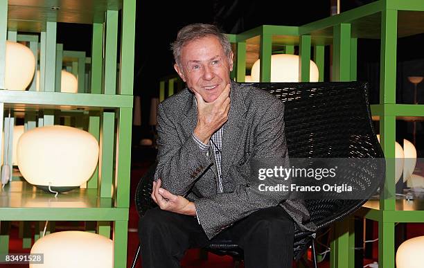 Cartoonist Bruno Bozzetto attends the Alice Nella Citta Awards during the 3rd Rome International Film Festival held at the Auditorium Parco della...