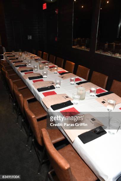 General view of ASCAP x Avion Tequila presents The Dinner for 21 Savage at KR Steakhouse on August 17, 2017 in Atlanta, Georgia.