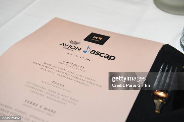 General view of ASCAP x Avion Tequila presents The Dinner for 21 Savage at KR Steakhouse on August 17, 2017 in Atlanta, Georgia.