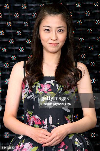 Anchor Mao Kobayashi attends 'Red Cliff Part 1' Pre-Opening Gala at Roppongi Hills on October 30, 2008 in Tokyo, Japan. The film will open on...