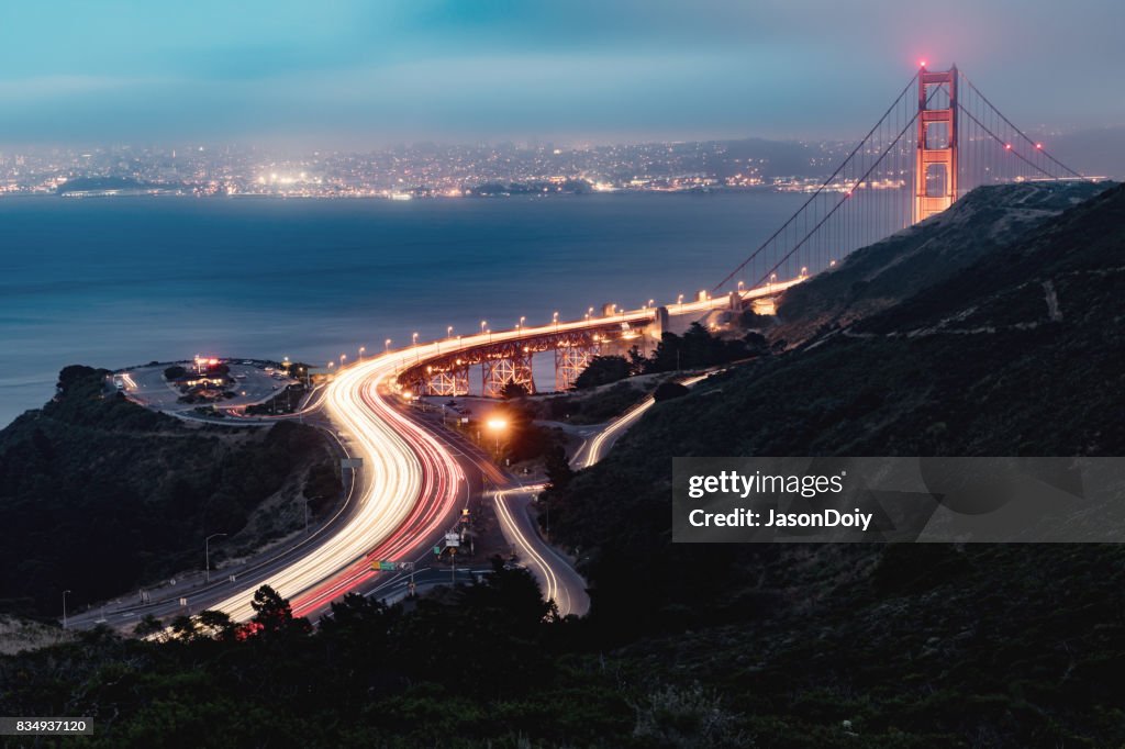 Golden Gate Bridge Over San Francisco Bay