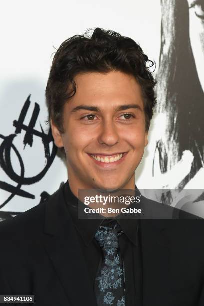 Actor Nat Wolff attends the "Death Note" New York premiere at AMC Loews Lincoln Square 13 theater on August 17, 2017 in New York City.