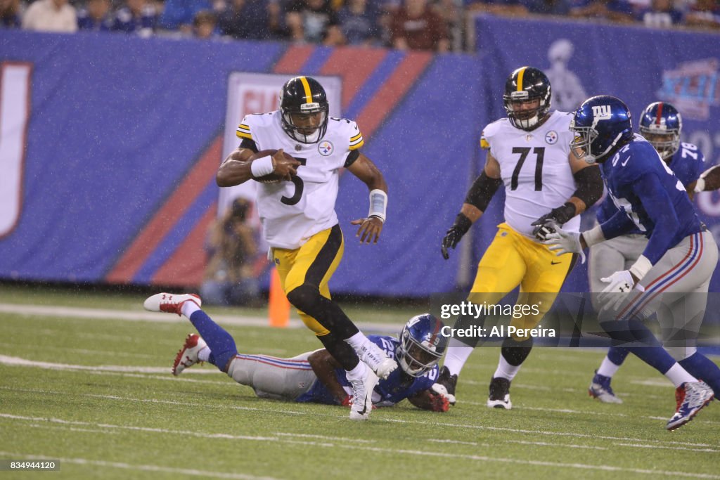 Pittsburgh Steelers v New York Giants