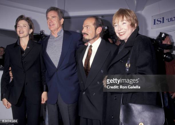 Annette Bening, Warren Beatty, Leroy Perry and Shirley MacLaine