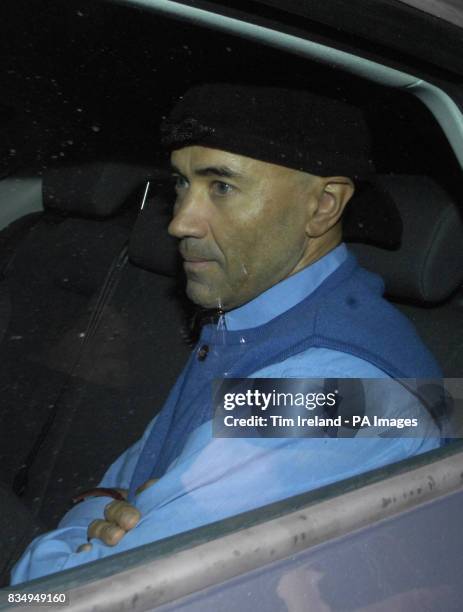 Andre Hanscombe leaves the Old Bailey in London, after convicted sex killer Robert Napper pleaded guilty to the manslaughter of Rachel Nickell.