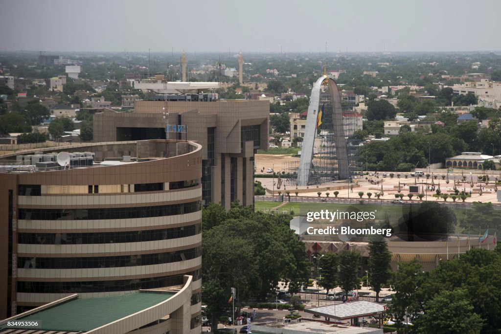 General Economy And City Views In Chadian Capital N'Djamena