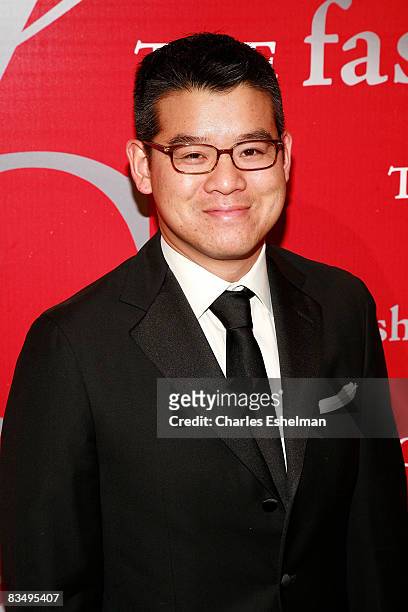 Fashion designer Peter Som attends the 25th annual Night of Stars hosted by Fashion Group International at Cipriani Wall Street on October 23, 2008...