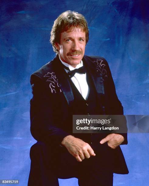 Actor Chuck Norris poses for a portrait Session in January, 2003 in Los Angeles, California.