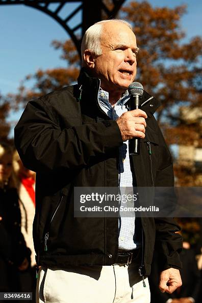 McCain Campaigns On Final Week Before Presidential Election McCain Campaigns On Final Week Before Presidential Election