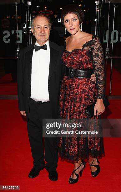 Tony Robinson attends the closing night screening of 'SlumDog Millionaire' during the BFI 52nd London Film Festival, at the Odeon West End on October...