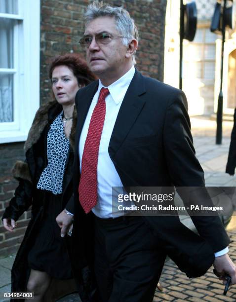 Actor Martin Shaw arrives at Kings Lynn Magistrates Court, Kings Lynn, Norfolk.