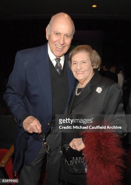 Carl Reiner and Estelle Reiner