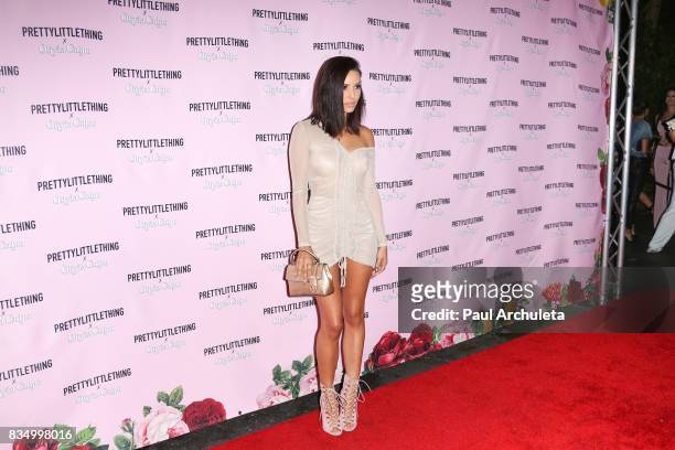Reality TV Personality Scheana Marie attends the PrettyLittleThing X launch at Liaison Lounge on August 17, 2017 in Los Angeles, California.