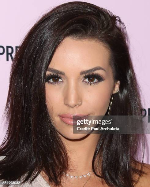 Reality TV Personality Montana Brown attends the PrettyLittleThing X launch at Liaison Lounge on August 17, 2017 in Los Angeles, California.