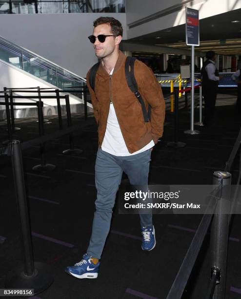 Actor Jamie Dornan is seen on August 17, 2017 in Los Angeles, California