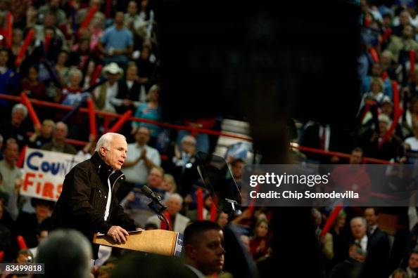 McCain Campaigns On Final Week Before Presidential Election McCain Campaigns On Final Week Before Presidential Election
