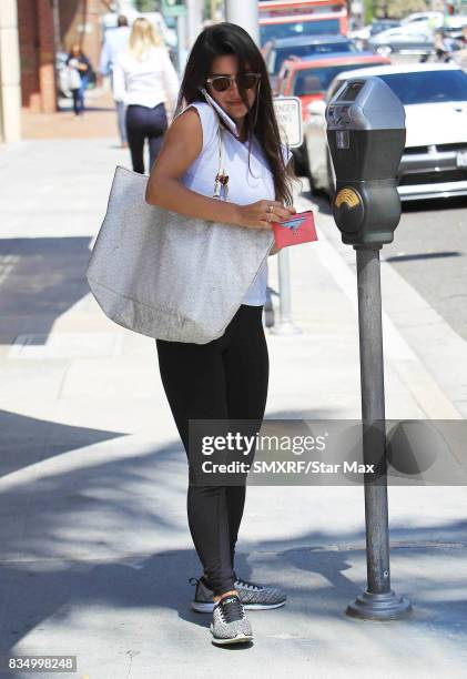 Roxy Sowlaty is seen on August 17, 2017 in Los Angeles, California