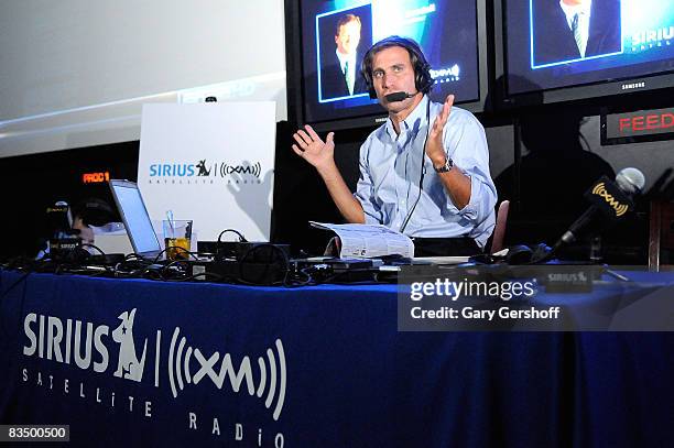 Sirius XM radio personality Chris "Mad Dog" Russo hosts a special live preview edition of his new daily sports talk show debuting September 15th on...