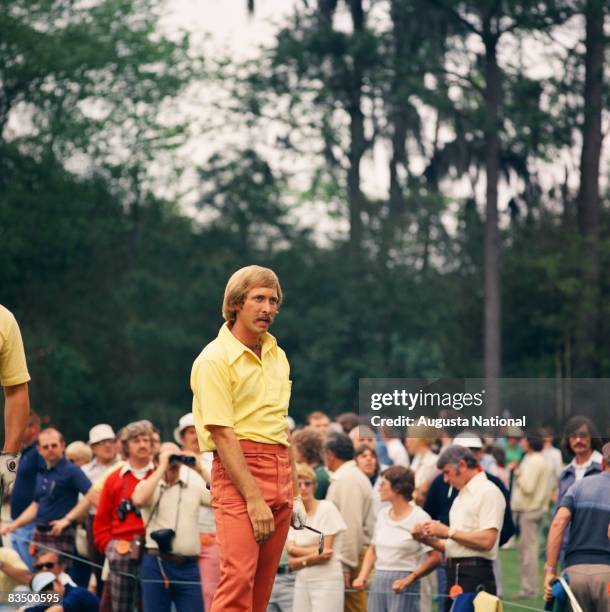 Forrest Fezler during the 1975 Masters Tournament at Augusta National Golf Club in April 1975 in Augusta, Georgia.