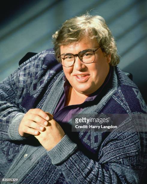 Actor John Candy poses for a photo session on April 12, 1993 in Los Angeles, California.