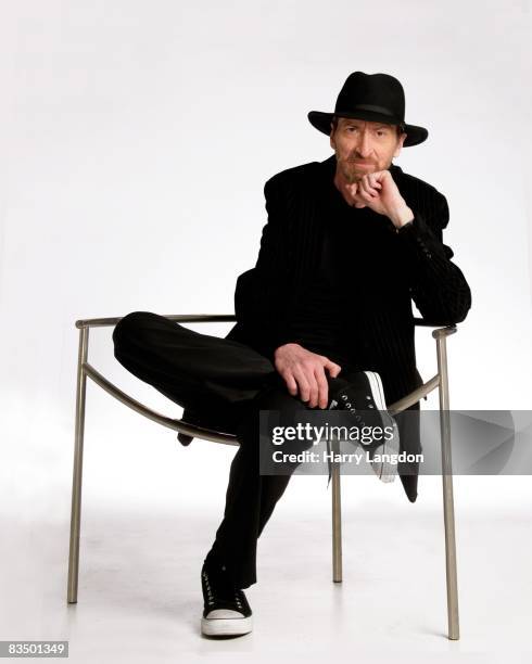 Writer, producer, director and comic book artist Frank Miller poses for a photo session on April 12, 2007 in Los Angeles, California.