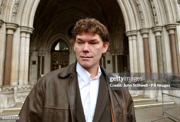 Gary McKinnon arrives at the High Courts in central London, to appeal against his extradition to America for hacking into US military networks.