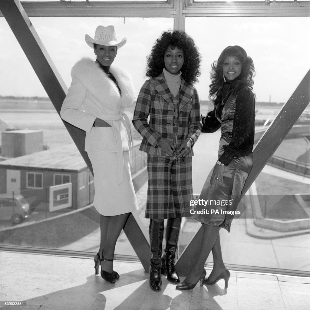 Music - The Three Degrees - Heathrow Airport - London