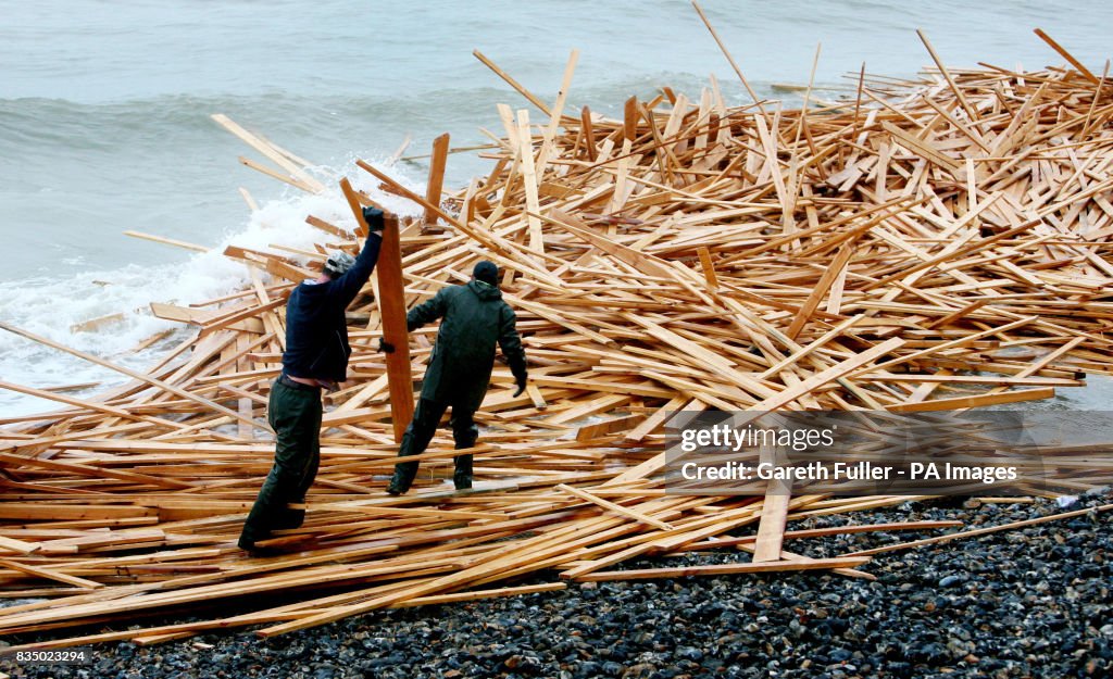 Washed up Timber